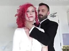 Redhead teen Charlie Ten gets a rough treatment by Pascal